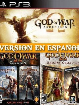 5 JUEGOS EN 1 GOD OF WAR COLLECTION FULL ESPAÑOL