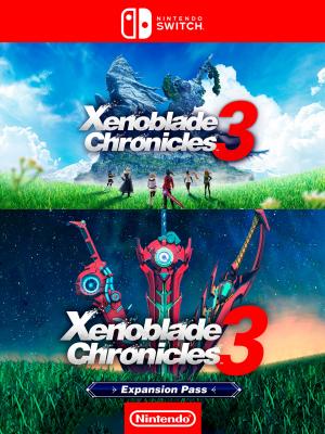 Xenoblade Chronicles 3 mas Xenoblade Chronicles 3 Expansion Pass - Nintendo Switch